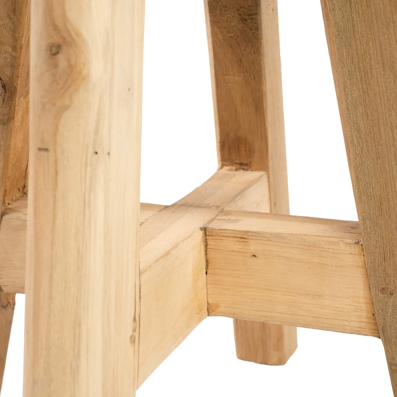 THE ATZIRI Hocker - Naturfarben