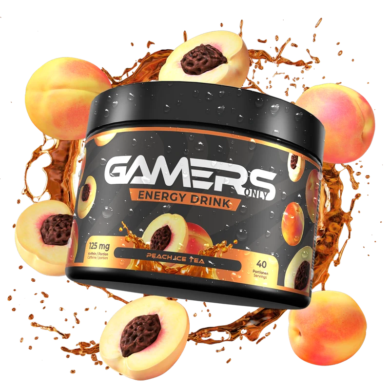 Energy Drink Peach Ice Tea