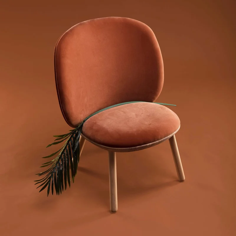 NAIVE Low Chair Geölte Esche