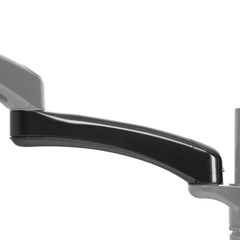 Duronic DM45/55ARMS DUO | Zusatzarme aus Aluminium | 26cm Erweiterung | 2 zusätzliche Monitorarme für Monitorhalterungen | 180° schwenkbar | Passend für DM45 und DM55 Halterungen