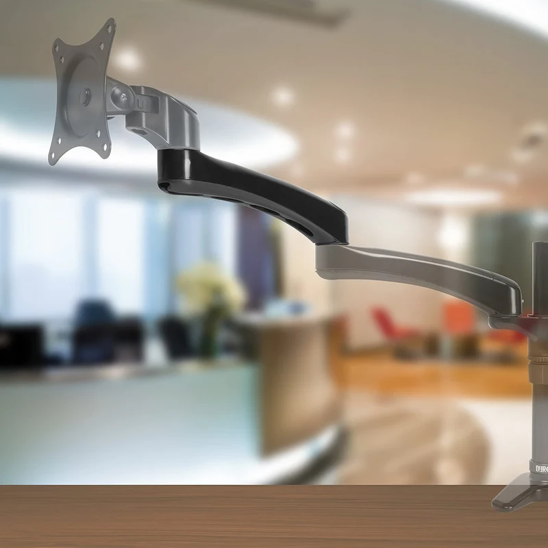 Duronic DM45/55ARMS DUO | Zusatzarme aus Aluminium | 26cm Erweiterung | 2 zusätzliche Monitorarme für Monitorhalterungen | 180° schwenkbar | Passend für DM45 und DM55 Halterungen