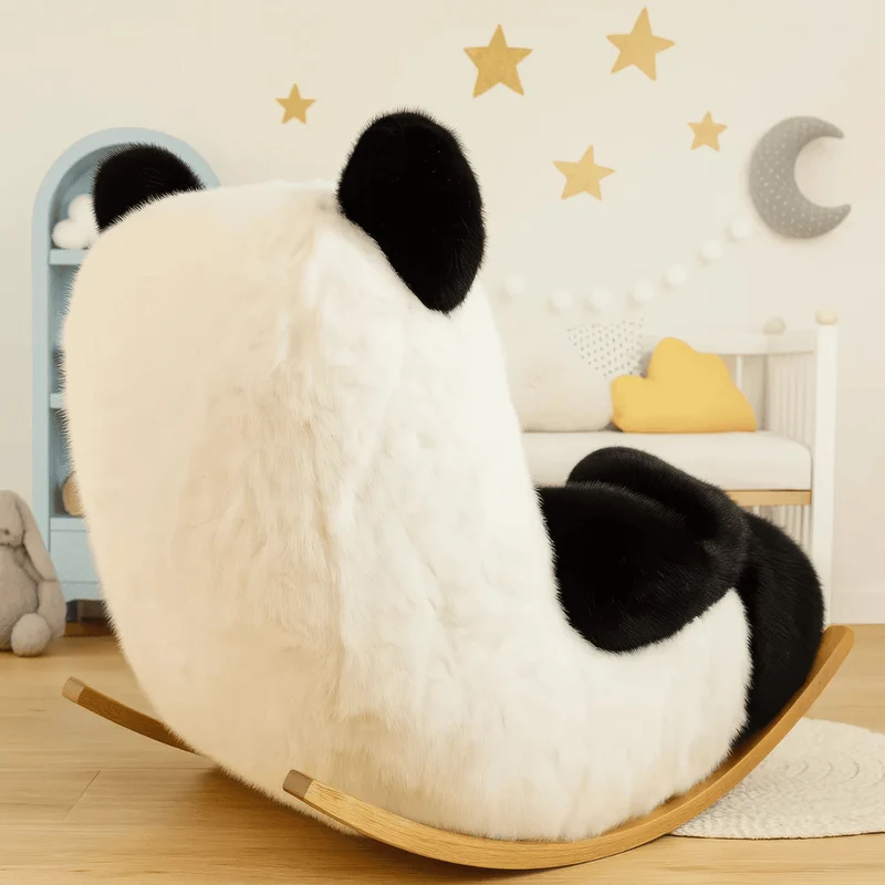Giant Panda Nursery Rocking Chair