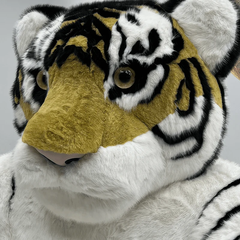 Giant Tiger Sofa - Luxury Plush Statement Furniture