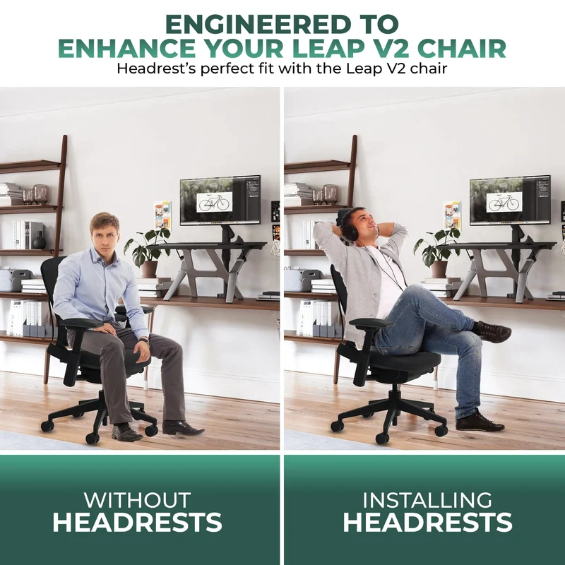 Steelcase Leap V2 Chair with Headrest Saving Bundle