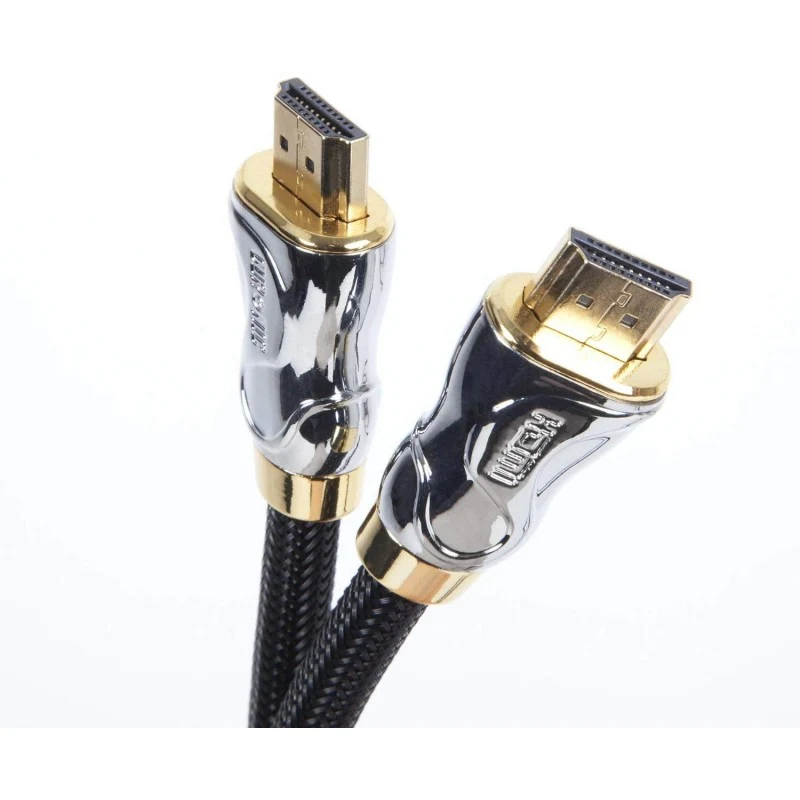 Duronic HDC04 HDMI-Kabel 1,5m - 24k Goldkontakte - High-Speed HDMI V2.0 für Ultra-HD 2160p 4K Auflösung - Für PS5 und VR