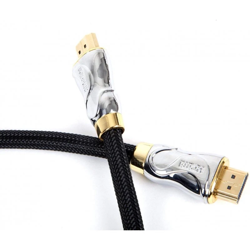 Duronic HDC04 HDMI-Kabel 3m | 24k Goldkontakte | High-Speed HDMI V2.0 für Ultra-HD 2160p 4K Auflösung, 3D und Ethernet | Für PS5 und VR