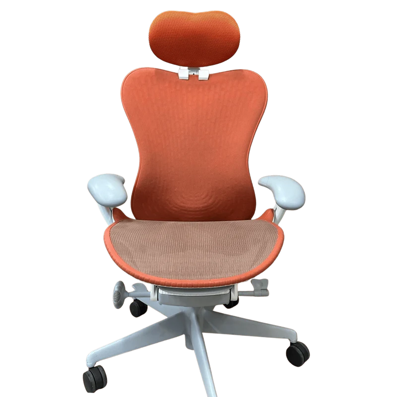 Herman Miller Mirra 2 Chair and OfficeLogixShop Headrest Bundle