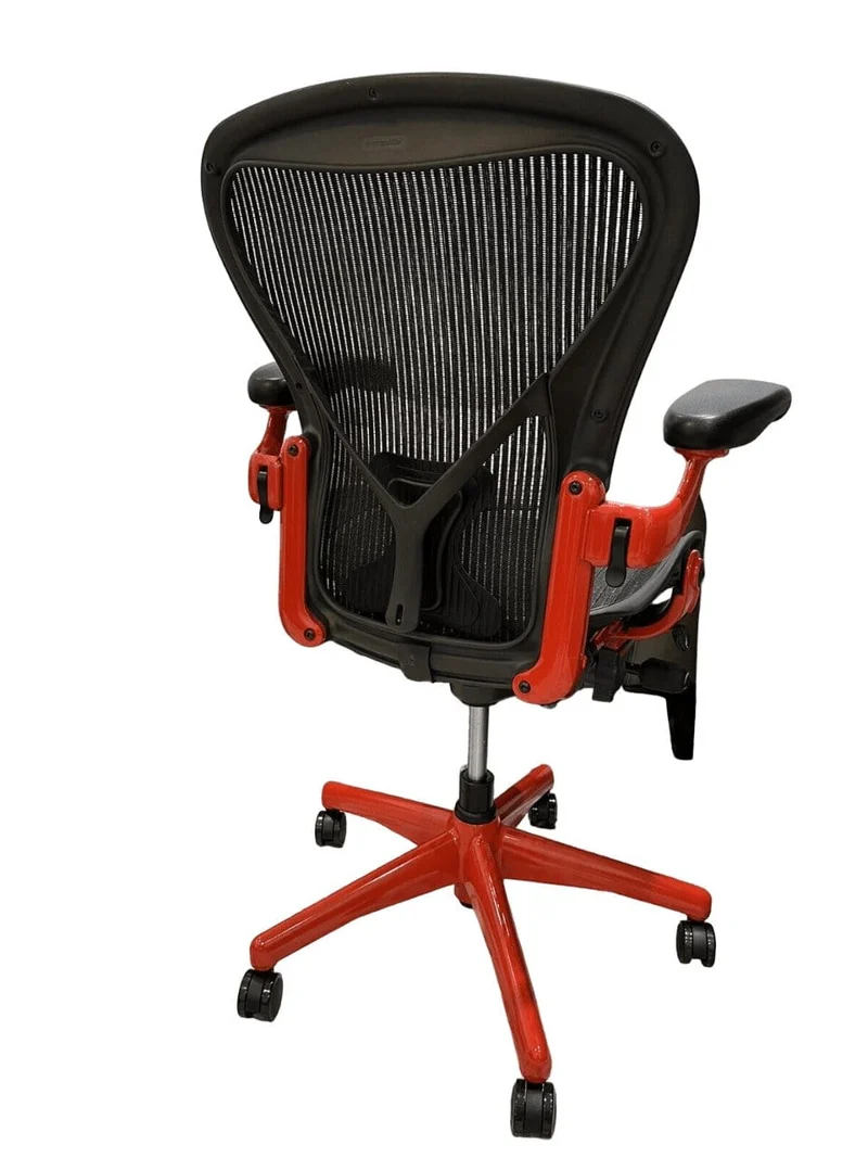 Herman Miller Aeron Classic Chair - Custom Red Color - Size B - ETA 40 Days