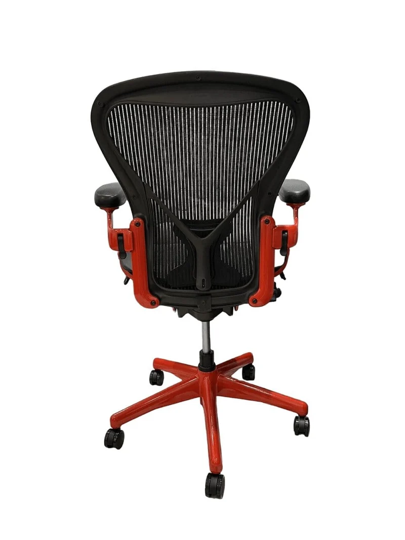 Herman Miller Aeron Classic Chair - Custom Red Color - Size B - ETA 40 Days