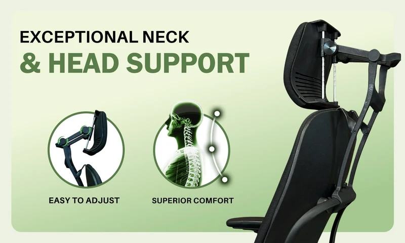 Steelcase Leap V2 Headrest - (Limited Quantity in Stock) - UTILITY PATENT PENDING
