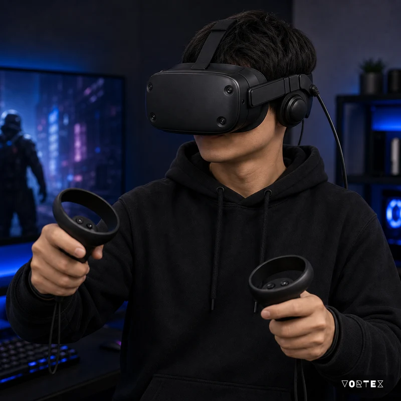 Powered VR Gaming Headset