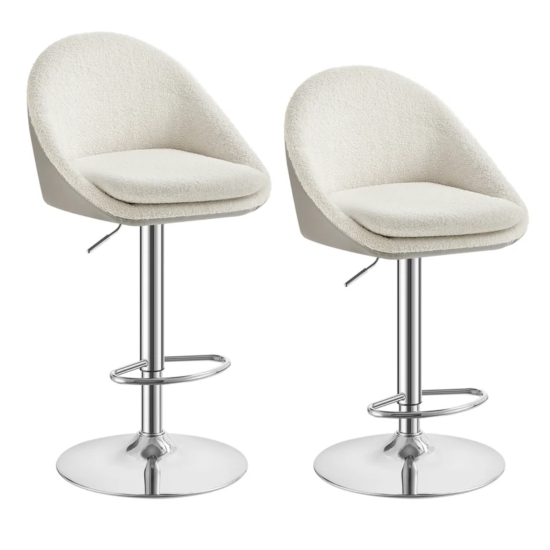 Barhocker 2er Set höhenverstellbar