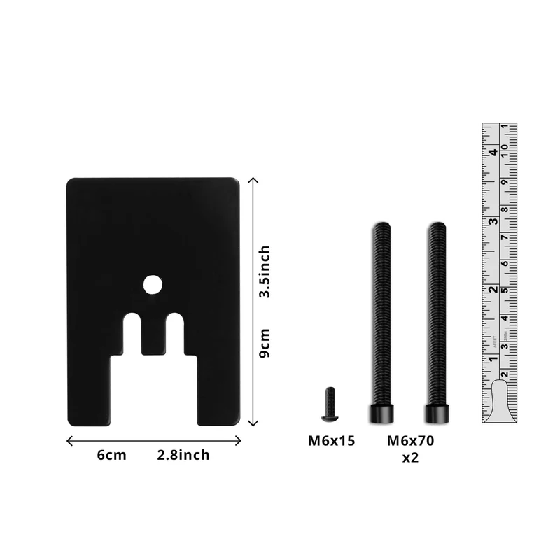Duronic DM-GR-03 Grommet Verbindungsstück für DMG51X2 und DMG52 Monitorhalterungen | Tischhalterungen | Befestigung auf Tischplatte | Alternative zur Klemme