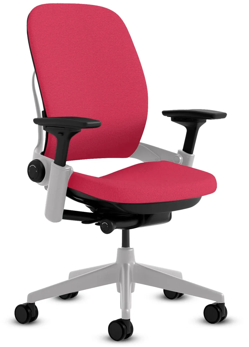 Steelcase Leap V2 Chair (Platinum Frame) Fully Renewed