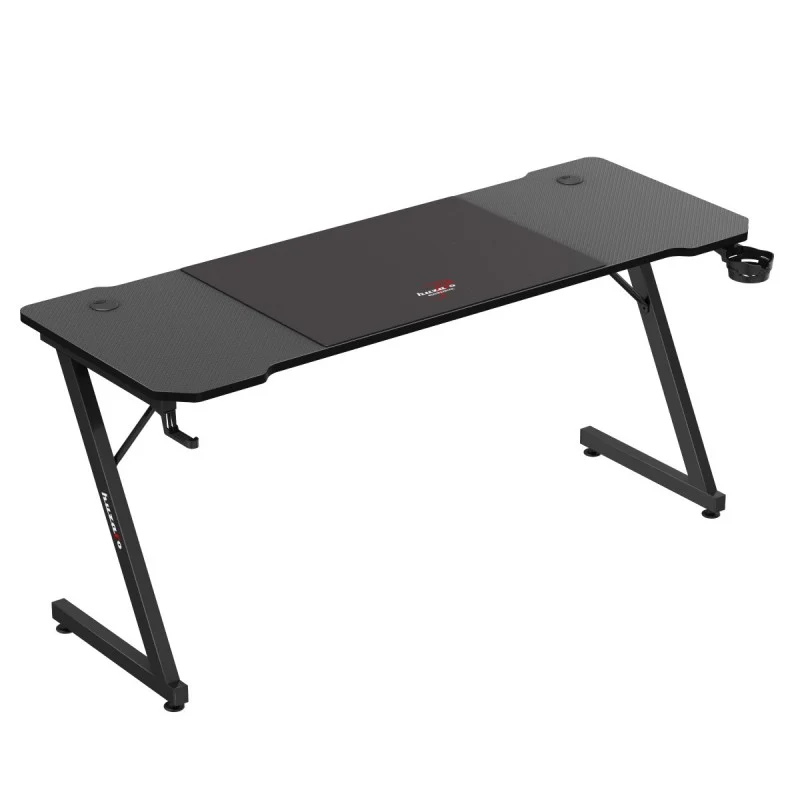 Gaming-Schreibtisch Huzaro Hero 4.8 Black 160 cm