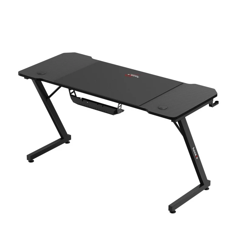 Gaming-Schreibtisch Huzaro Hero 3.3 Black 140 cm