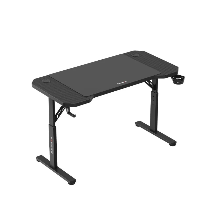 Gaming-Schreibtisch HUZARO Hero 2.6 Schwarz 120 cm