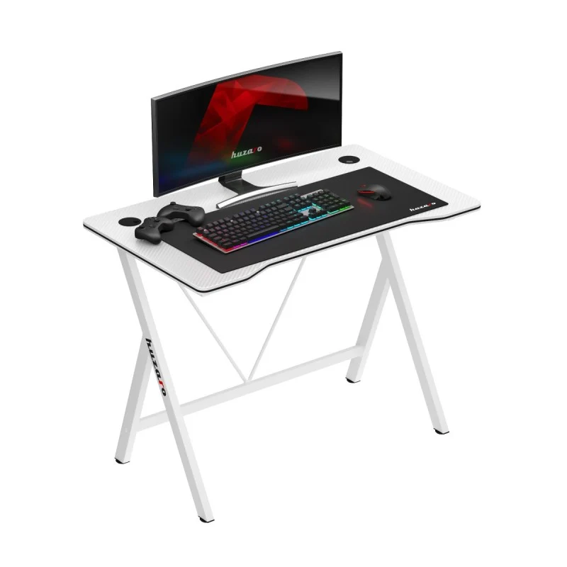 Gaming-Schreibtisch Huzaro Hero 1.4 White 100 cm