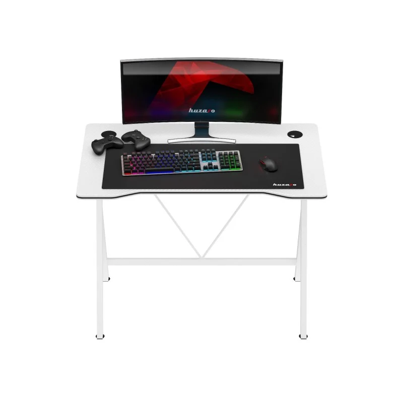 Gaming-Schreibtisch Huzaro Hero 1.4 White 100 cm
