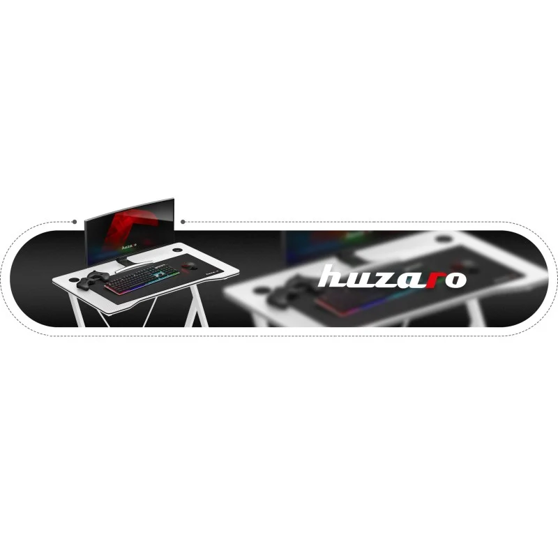 Gaming-Schreibtisch Huzaro Hero 1.4 White 100 cm