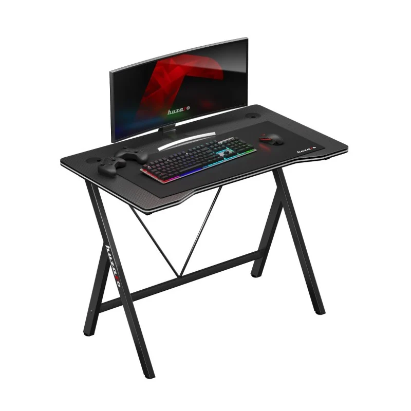 Gaming-Schreibtisch Huzaro Hero 1.4 Black 100 cm