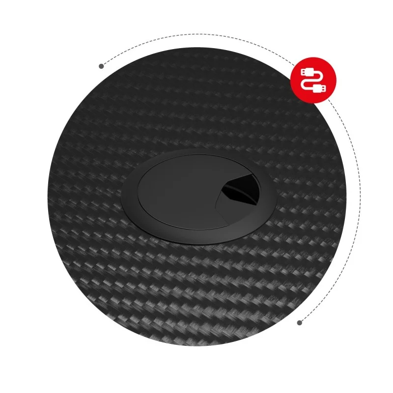 Gaming-Schreibtisch Huzaro Hero 1.4 Black 100 cm