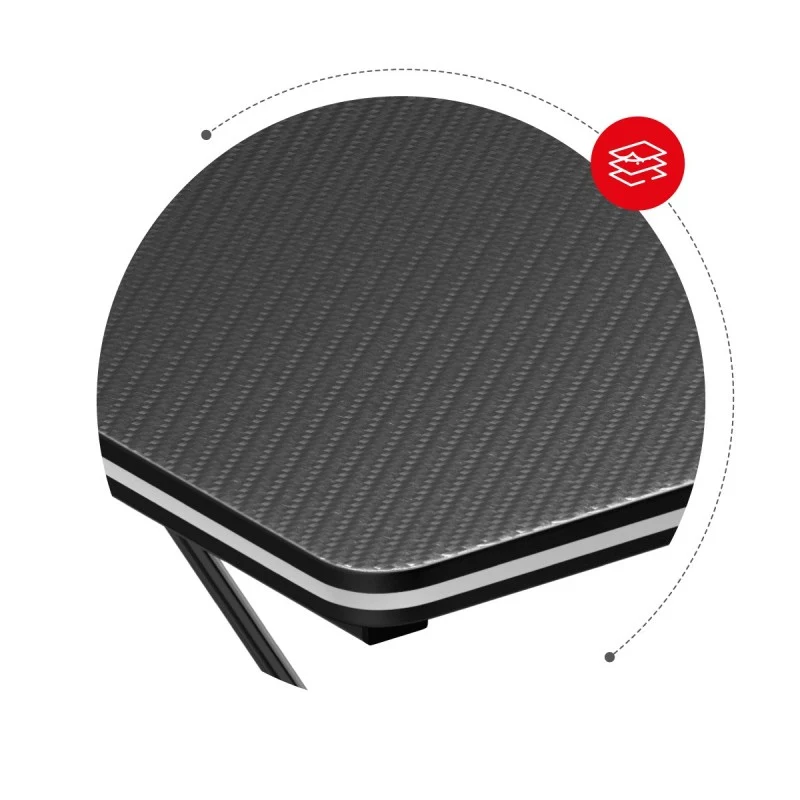 Gaming-Schreibtisch Huzaro Hero 1.4 Black 100 cm