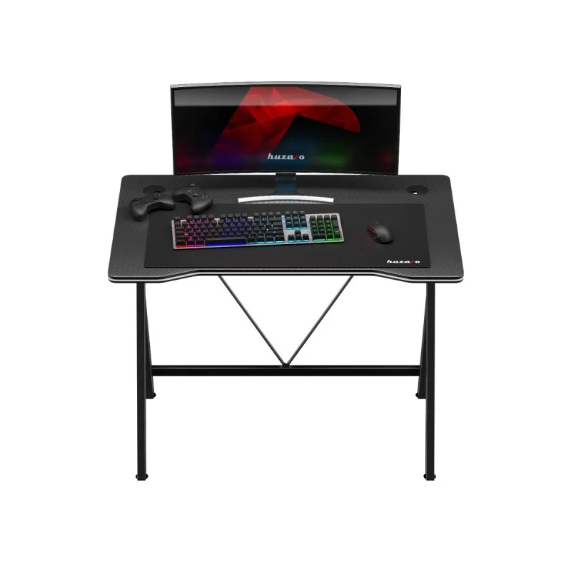 Gaming-Schreibtisch Huzaro Hero 1.4 Black 100 cm