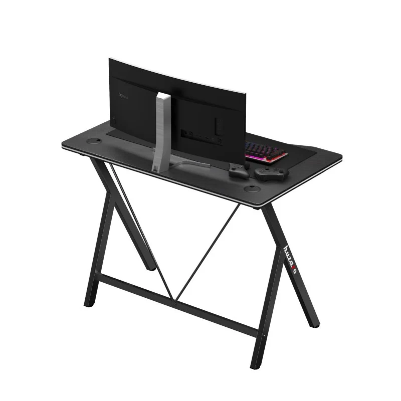 Gaming-Schreibtisch Huzaro Hero 1.4 Black 100 cm