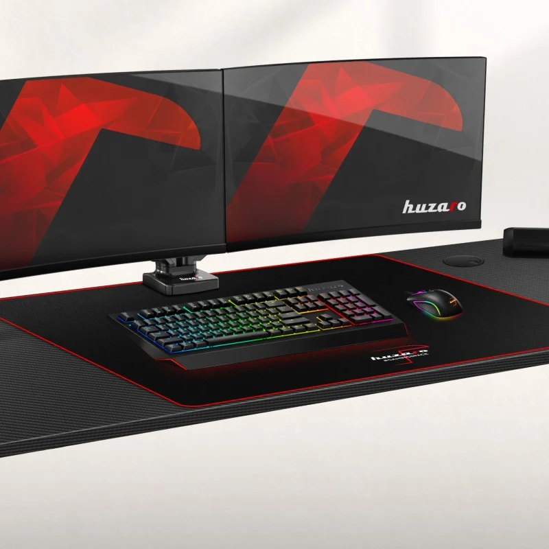 Gaming-Schreibtisch Huzaro Hero 4.7 Black 160 cm