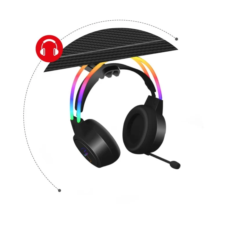 Gaming-Schreibtisch Huzaro Hero 4.7 Black 160 cm