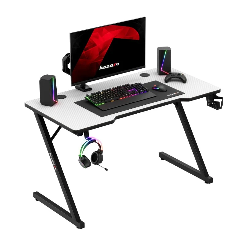 Huzaro Hero 2.5 White Gaming-Schreibtisch 120 cm