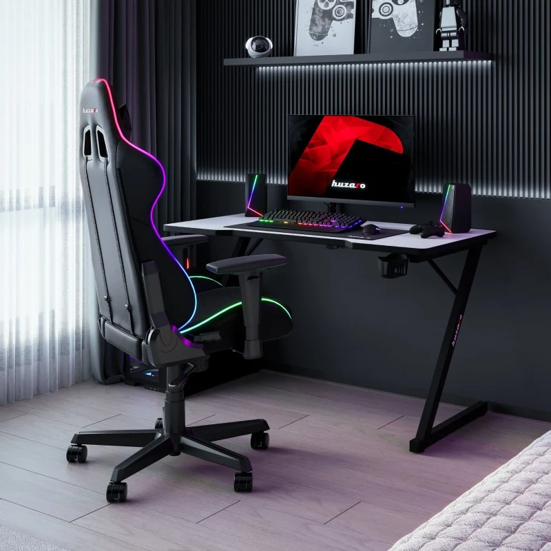 Huzaro Hero 2.5 White Gaming-Schreibtisch 120 cm