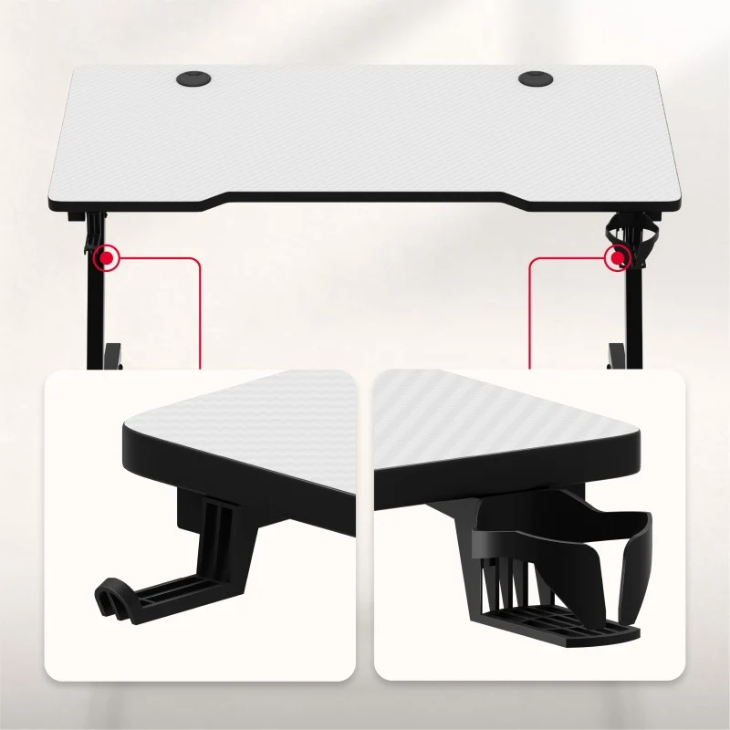 Huzaro Hero 2.5 White Gaming-Schreibtisch 120 cm
