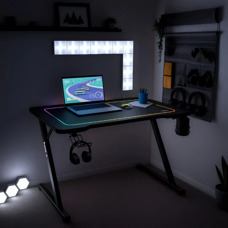 Gaming-Schreibtisch Huzaro Hero 1.8 Black 100 cm