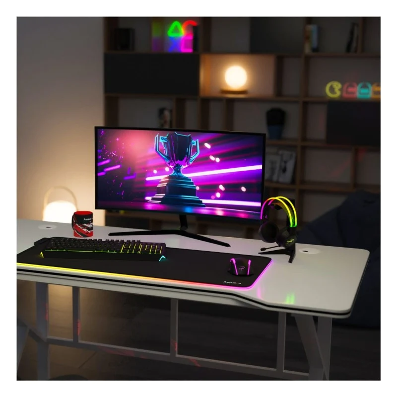 Gaming-Schreibtisch Huzaro Hero 1.6 White 120 cm