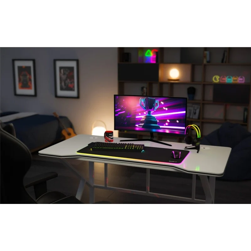 Gaming-Schreibtisch Huzaro Hero 1.6 White 120 cm