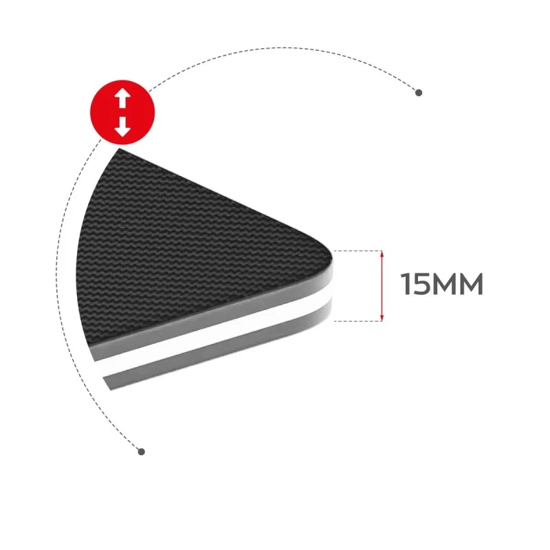 Gaming-Schreibtisch Huzaro Hero 1.6 Black 120 cm