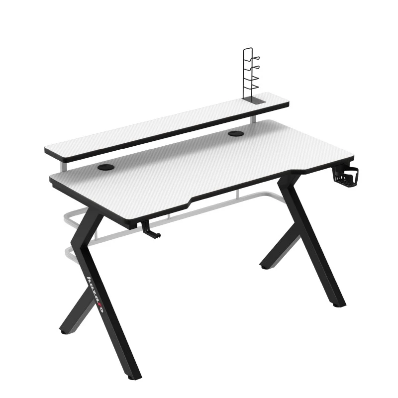Gaming-Schreibtisch Huzaro Hero 5.0 Weiß 120 cm