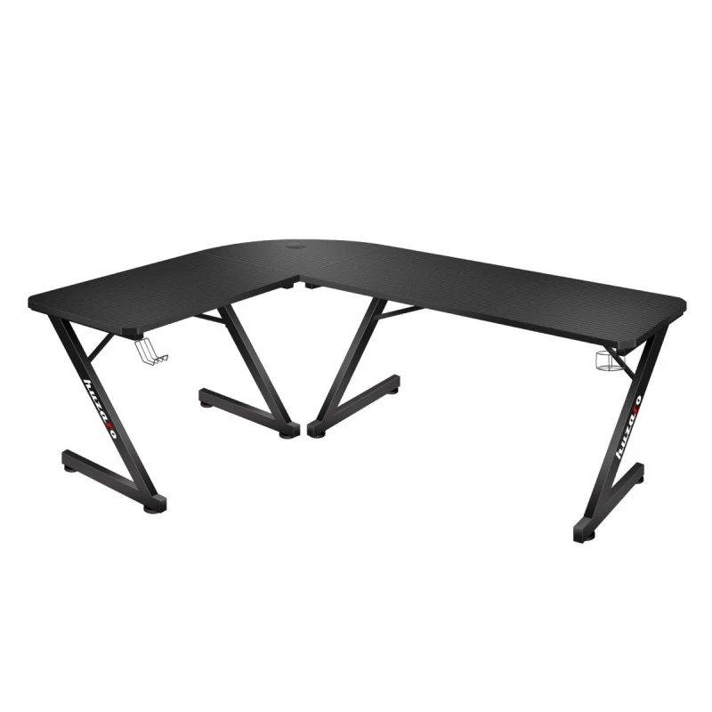 Gaming-Eckschreibtisch Huzaro Hero 7.0 Black 154 cm