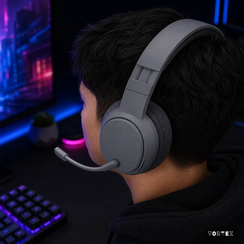 Flip-to-Mute Headphones