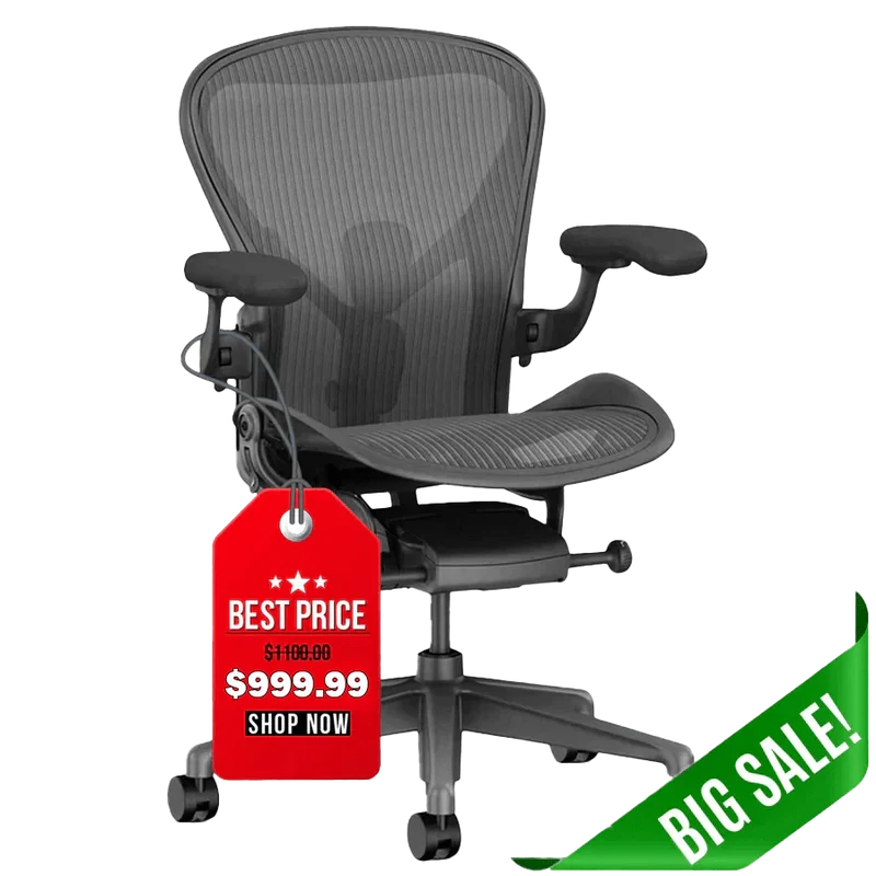 Herman Miller Remastered Aeron Chair - V2 (Semi-Loaded) - Renewed