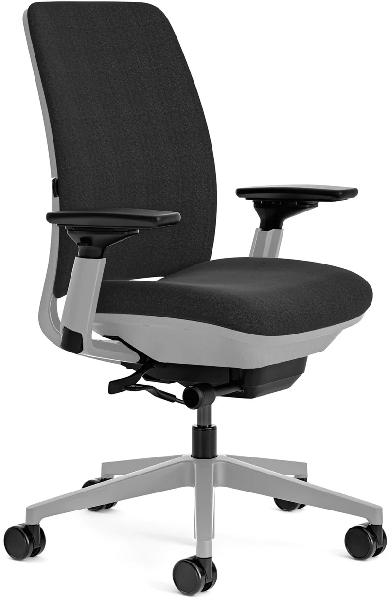 Steelcase Amia Task Chair (Platinum Frame) Fully Renewed