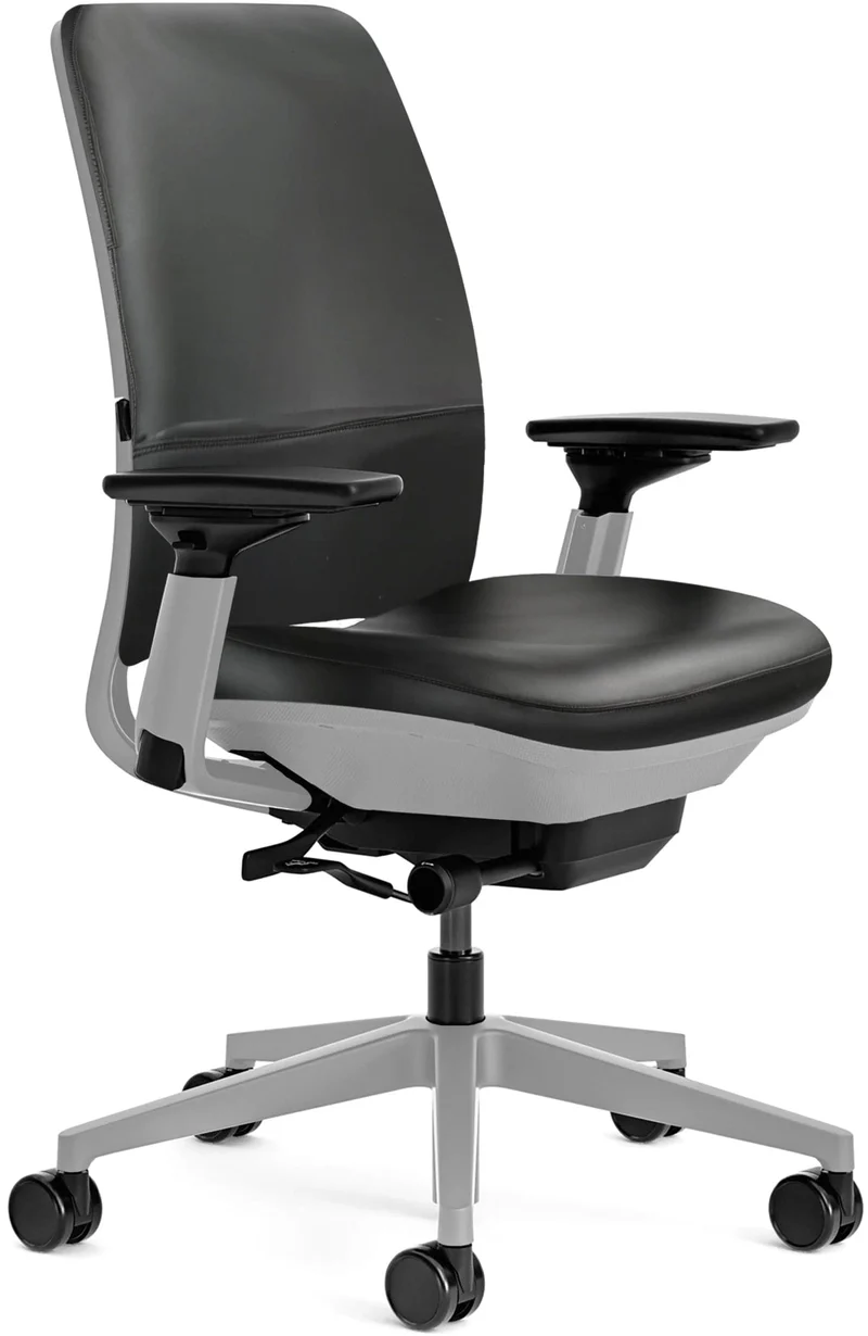 Steelcase Amia Task Chair (Platinum Frame) Fully Renewed