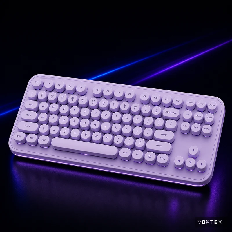 Pink Retro Keyboard