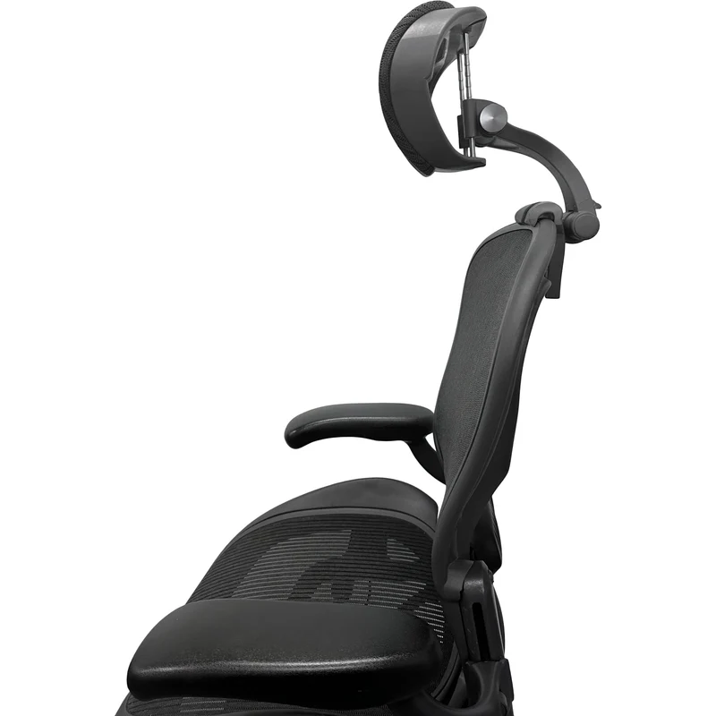 Herman Miller Aeron V1 (Classic) Chair and OLS Headrest Saving Bundle