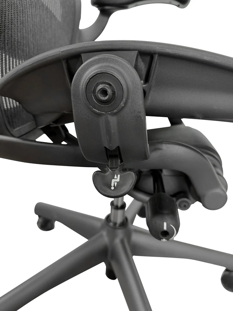 Herman Miller Aeron V1 (Classic) Chair and OLS Headrest Saving Bundle