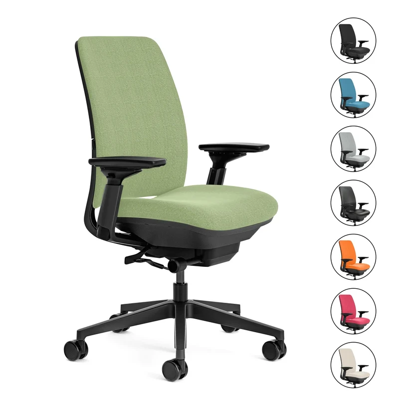 Steelcase Amia Task Chair (Black Frame) Fully Renewed