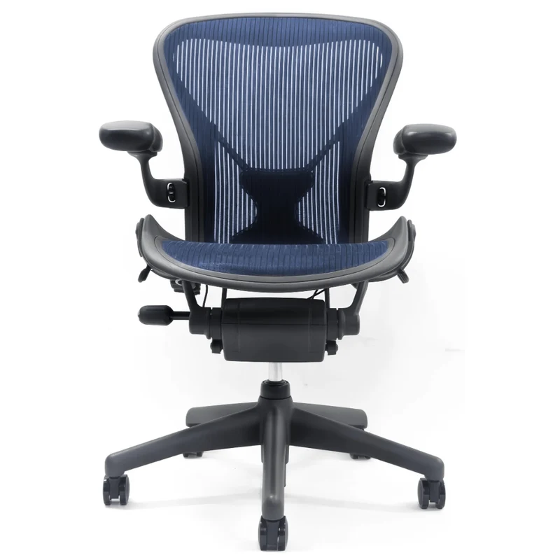 Herman Miller Classic Aeron Chair - Fully Adjustable (Renewed)