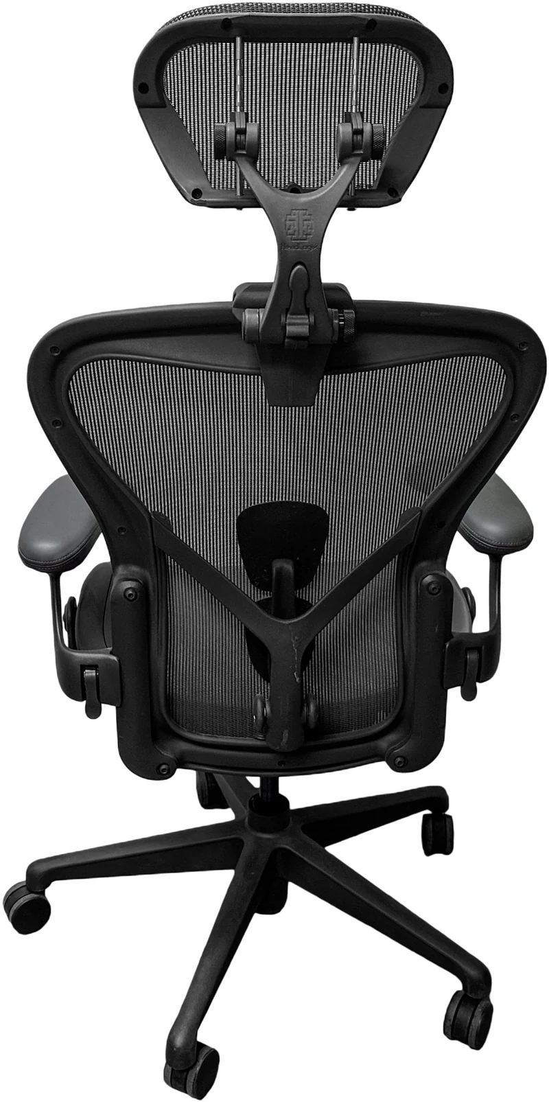 Herman Miller Aeron V2 (Remastered) Chair and OLS Headrest Saving Bundle (Size B)